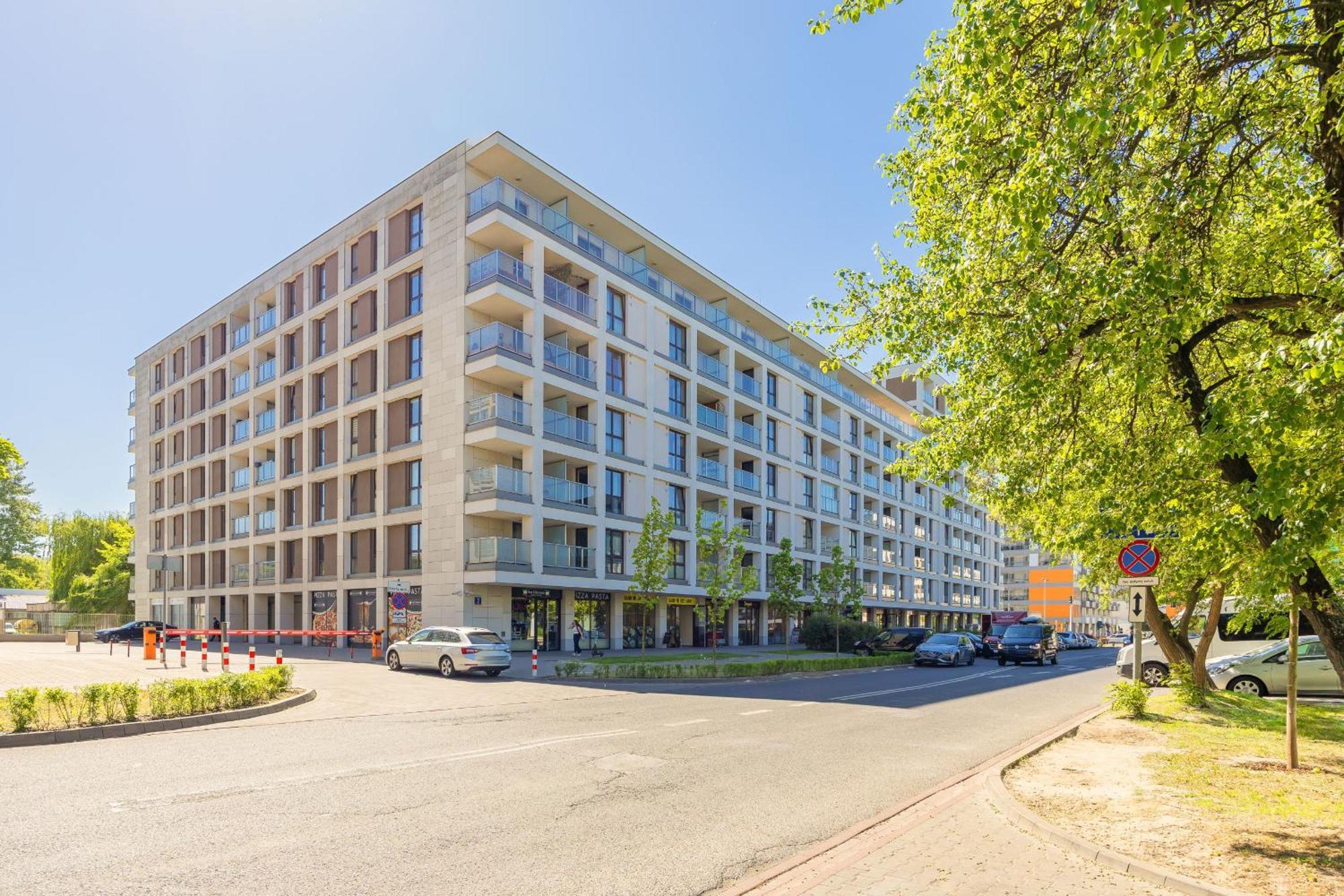 Nowoczesny Z Parkingiem Mokotow By Renters Lägenhet *