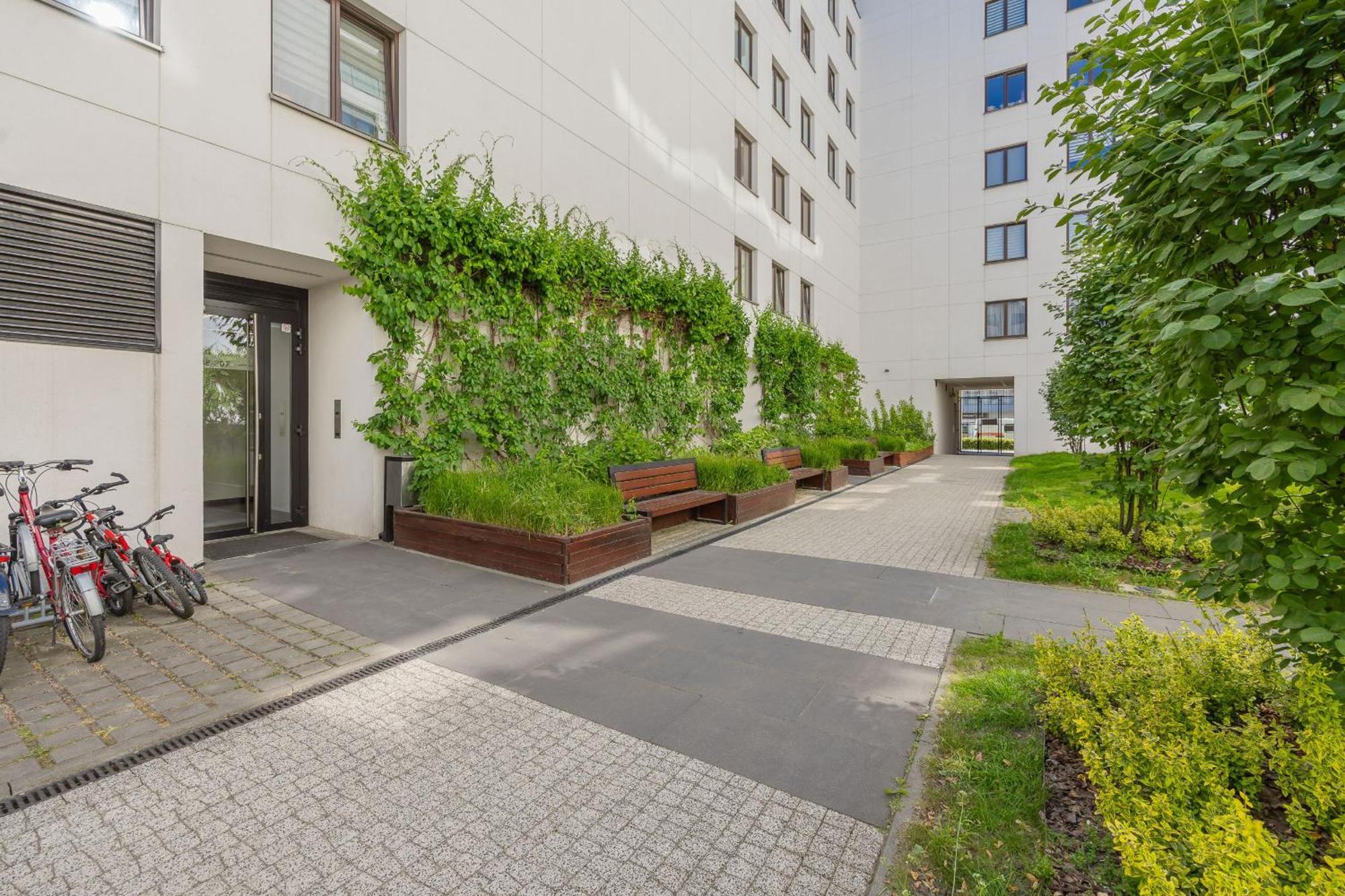 Lägenhet Nowoczesny Z Parkingiem Mokotow By Renters